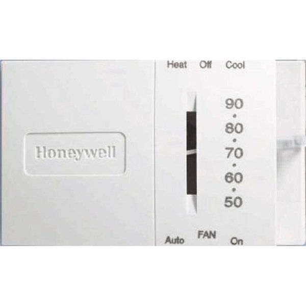 Honeywell Home Horizontal Non-Programmable Thermostat with 1H Single Stage Heating T822K1018